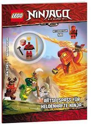 LEGO® Ninjago® - Rätselspaß für heldenhafte Ninja - AMEET Verlag - Książki - AMEET Verlag - 9783960805861 - 12 stycznia 2022