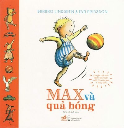 Cover for Barbro Lindgren · Max: Max boll (Vietnamesiska) (Board book) (2016)