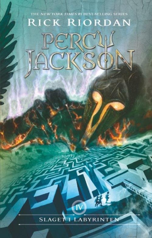 Cover for Rick Riordan · Percy Jackson 4: Percy Jackson 4 - Slaget i labyrinten (Bound Book) [2. Painos] (2015)