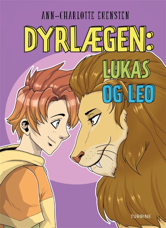 Cover for Ann-Charlotte Ekensten · Øvrig letlæsning: Dyrlægen: Lukas og Leo (Hardcover Book) [1. Painos] (2019)