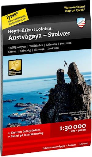 Cover for Calazo · Høyfjellskart Lofoten: Austvågøya - Svolvær 1:30.000 (CD/DVD) (2019)