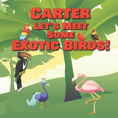 Cover for Chilkibo Publishing · Carter Let's Meet Some Exotic Birds! (Pocketbok) (2020)