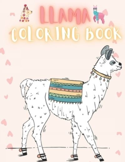 Cover for To The Point · Llama Coloring Book (Paperback Bog) (2020)