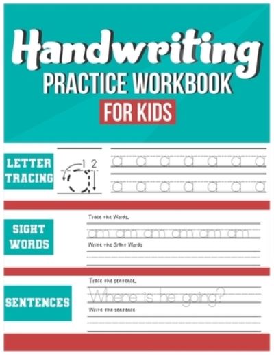 Cover for Handwriting Workbooks Collection · Handwriting Practice Workbook for Kids (Paperback Book) [Large type / large print edition] (2021)