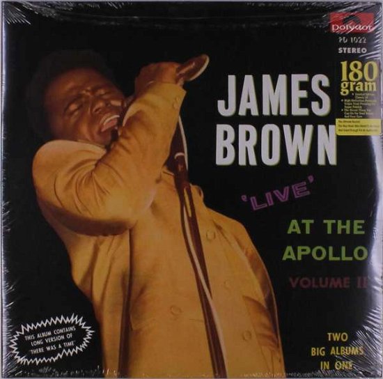 Cover for James Brown · Live At The Apollo (LP) (2018)