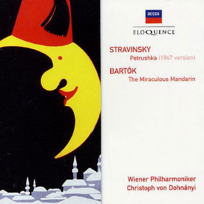 Cover for Stravinsky / Bartok · Petrushka (CD) (1990)