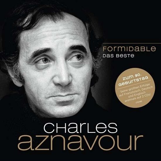 Cover for Charles Aznavour · Formidable - Das Beste (CD) (2014)