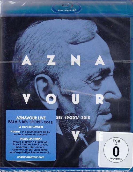 Cover for Charles Aznavour · Aznavour live - palais des sports 2015 (DVD)
