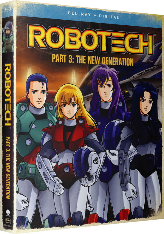 Cover for Robotech - Part 3 (The New Generation) (Blu-ray) (2021)