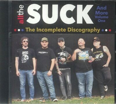 Cover for Suck · All The Suck And More: The Incomplete Discography V.1 (CD) (2023)