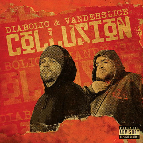 Cover for Diabolic &amp; Vanderslice · Collusion (LP) (2019)