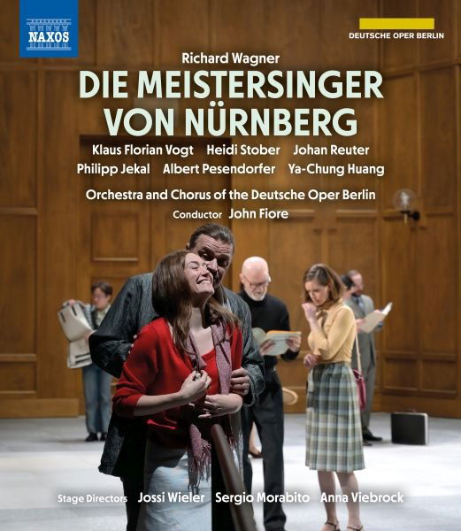 Cover for Vogt, Klaus Florian / Heidi Stober / Orchestra and Chorus of the Deutsche Oper Berlin / John Fiore · Wagner: Die Meistersinger von Nurnberg (Blu-Ray) (2023)