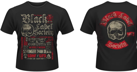 Cover for Black Label Society · Destroy &amp; Conquer (T-shirt) [size XL] [Black edition] (2015)