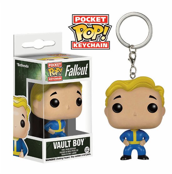 Funko Pocket Pop! - Fallout - Vault Boy (Portachiavi) - Funko Pocket Pop! Keychain: - Merchandise - Funko - 0849803086862 - April 17, 2016