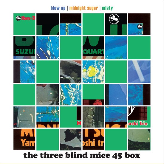 Cover for Isao Suzuki Trio / Quartet / Tsuyoshi Yamamoto Trio · The Three Blind Mice 45 BOX (LP) [Audiophile edition]