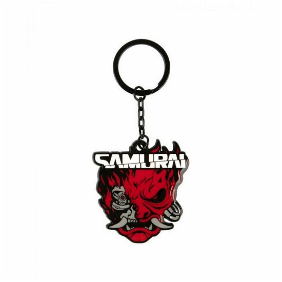Jinx Cyberpunk 2077 Samurai Logo Metal Keychain - Jinx - Merchandise -  - 0889343133862 - 1. juli 2020