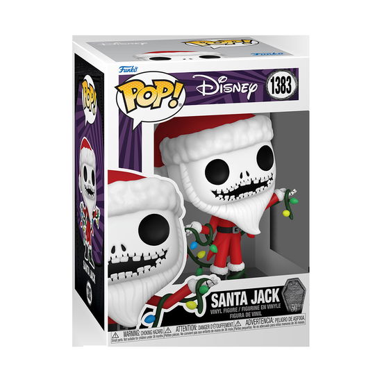 The Nightmare Before Christmas 30th- Santa Jack - Funko Pop! Disney: - Merchandise - FUNKO UK LTD - 0889698723862 - 18 augusti 2023