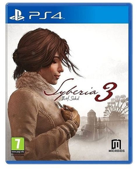 Cover for Microids · Syberia 3 (PS4)