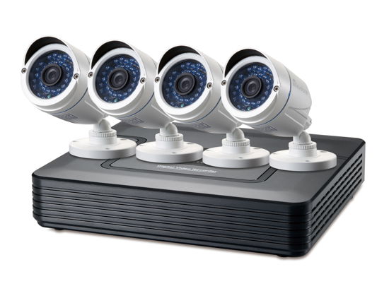 LevelOne CCTV  4-Kanal         Fix  Out H.264 IR 4 (TILBEHØR) (2024)