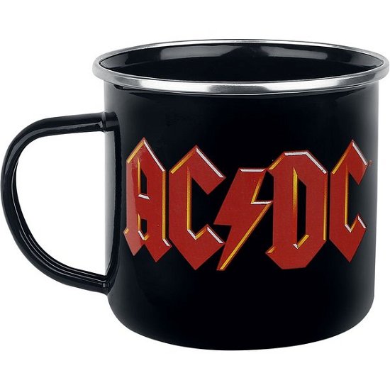 Cover for AC/DC · AC/DC Logo (Enamel) Mug (Krus)