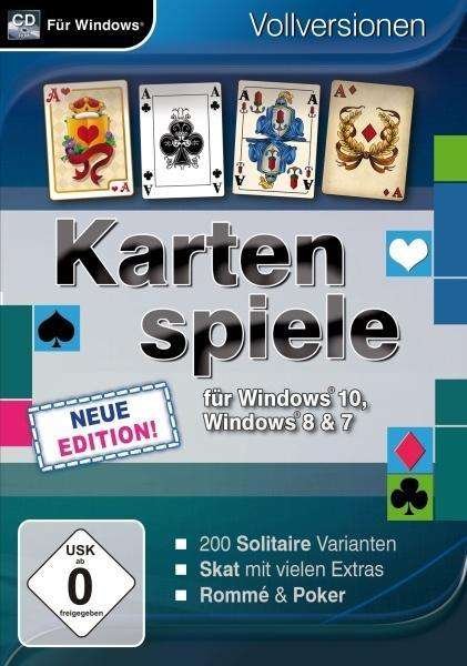 Kartenspiele für Windows 10 - Neue Edition - Game - Spel - Magnussoft - 4064210191862 - 19 februari 2020