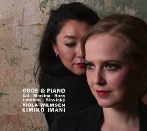 Haas: Oboe & Piano - Viola Wilmsen & Kimiko Imani - Muziek - C-AVI - 4260085533862 - 22 september 2017
