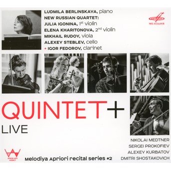 Quintet - Kurbatov / Fyodorov / Steblev - Musiikki - MELODIYA - 4600317124862 - perjantai 6. lokakuuta 2017