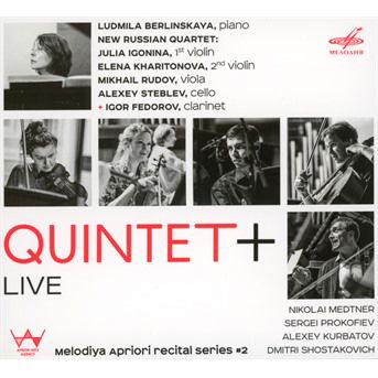 Quintet - Kurbatov / Fyodorov / Steblev - Musik - MELODIYA - 4600317124862 - 6. oktober 2017