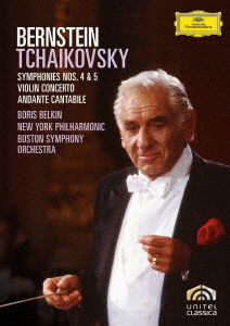 Cover for Leonard Bernstein · Tchaikovsky: Symphonies Nos. 4 &amp; 5 Violin Concerto Andante Cantabile &lt;limited&gt; (MDVD) [Japan Import edition] (2023)