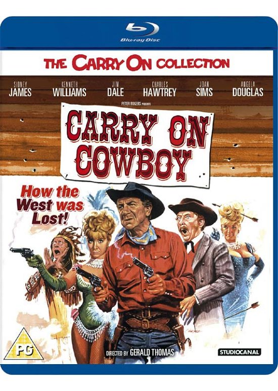 Cover for Carry on Cowboy [edizione: Reg · Carry On Cowboy (Blu-ray) (2014)
