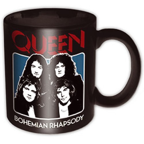 Cover for Queen · Queen Boxed Standard Mug: Bo Rhap Black (Mugg) [Black edition] (2014)
