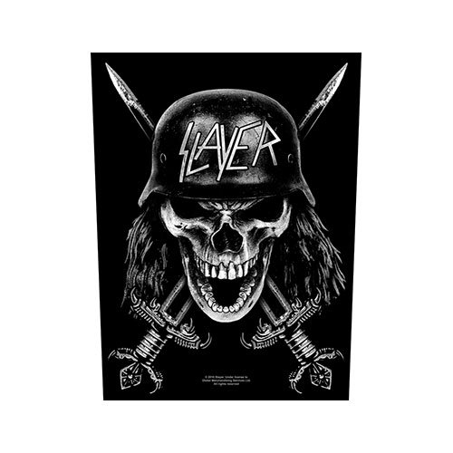 Cover for Slayer · Slayer Back Patch: Wehrmacht (MERCH) [Black edition] (2019)