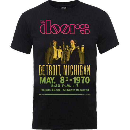 The Doors Unisex T-Shirt: Gradient Show Poster - The Doors - Koopwaar - Merch Traffic - 5056170624862 - 