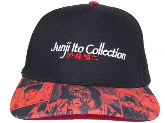 Junji Ito: Logo And Printed Baseball Cap One Size (Cappellino) - Junji Ito - Gadżety -  - 5056463409862 - 11 października 2023