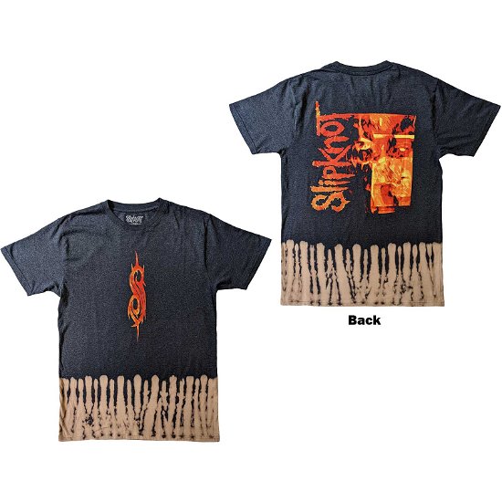 Slipknot Unisex T-Shirt: The End So Far Tribal S Bleach (Back Print & Wash Collection) - Slipknot - Koopwaar -  - 5056561071862 - 