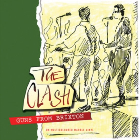 Cover for Clash The · Guns From Brixton (Multicoloured Marble Vinyl LP) (LP) (2023)