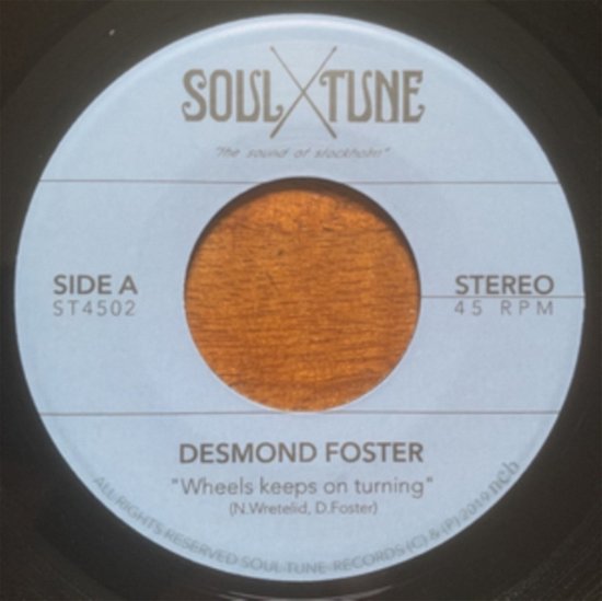 Cover for Desmond Foster · Wheels Keeps On Turning / Attitude (LP) (2020)