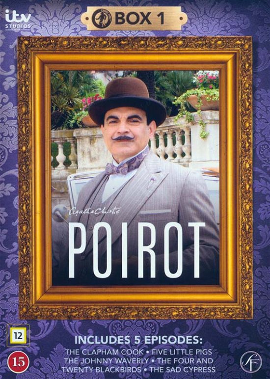 Poirot Box 1, 2009 - Agatha Christie - Películas - SF - 7333018001862 - 23 de junio de 2010