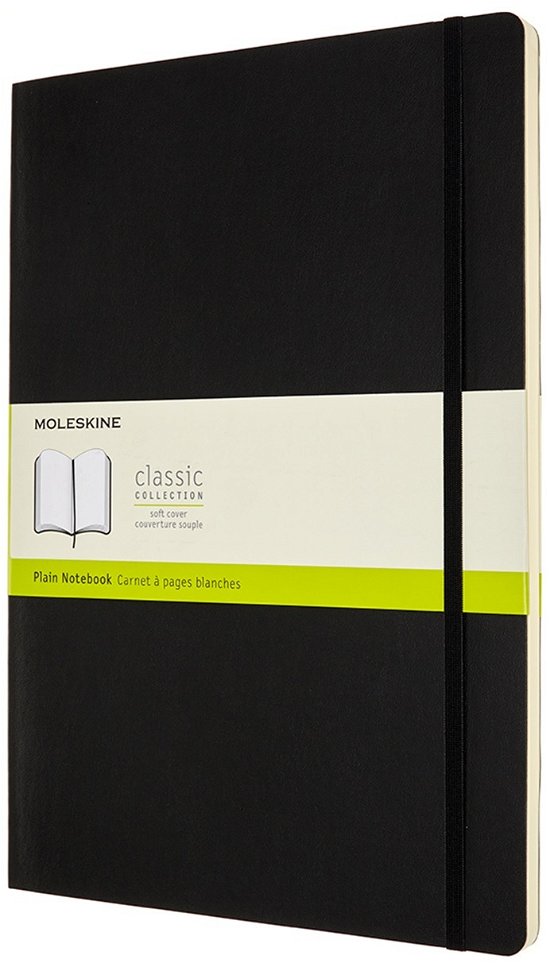 Cover for Moleskin · Moleskine Notebook A4 Plain Black Soft (Merchandise) (MERCH)