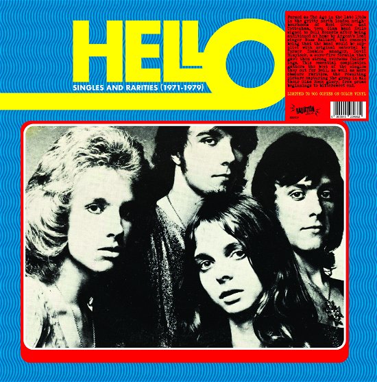 Cover for Hello · Singles And Rarities (1971-1979) (Coloured Vinyl) (LP) [Coloured edition] (2023)