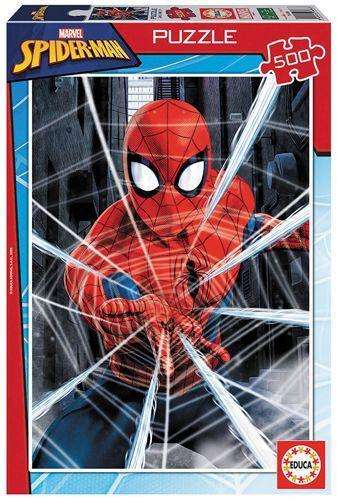 Cover for Puzzle · 500 Piece - Spider-man (80-18486) (Zabawki) (2020)