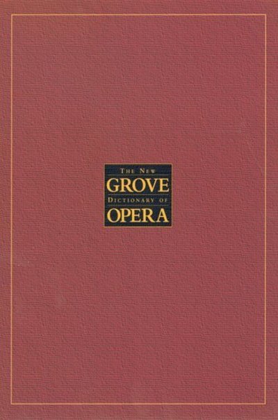 Cover for Stanley Sadie · The New Grove Dictionary of Opera: 4 Volumes (Paperback Book) [New edition] (2004)