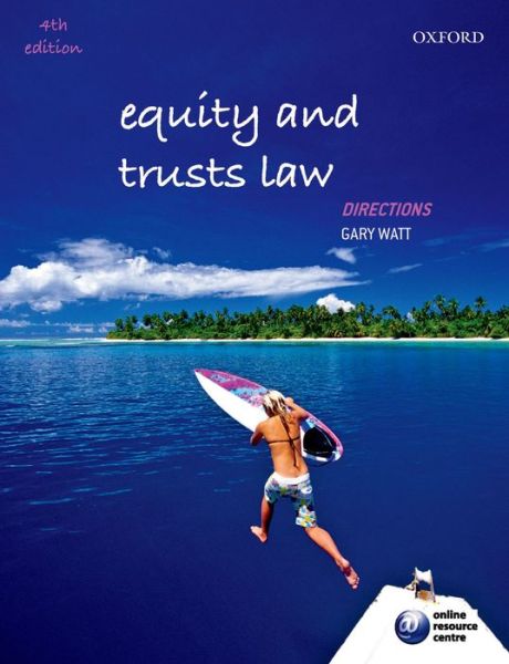 Cover for Gary Watt · Equity and Trusts Law Directions - Directions Series (Paperback Book) [4 Rev edition] (2014)