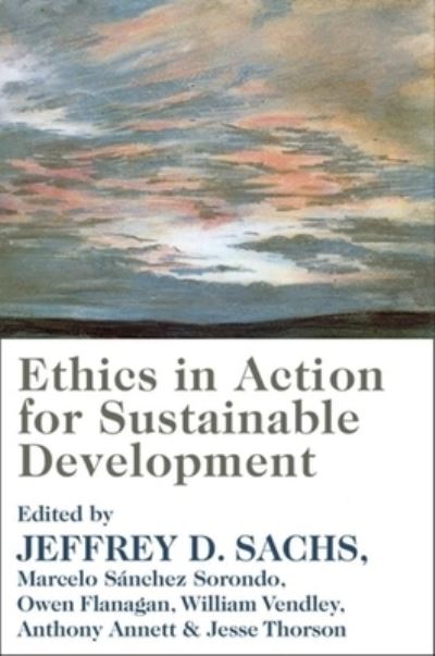 Cover for Jeffrey Sachs · Ethics in Action for Sustainable Development (Gebundenes Buch) (2022)