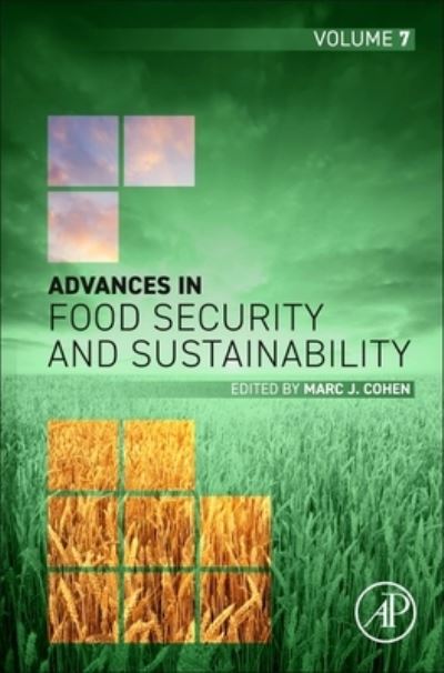 Cover for Marc J. Cohen · Advances in Food Security and Sustainability - Advances in Food Security and Sustainability (Hardcover Book) (2022)