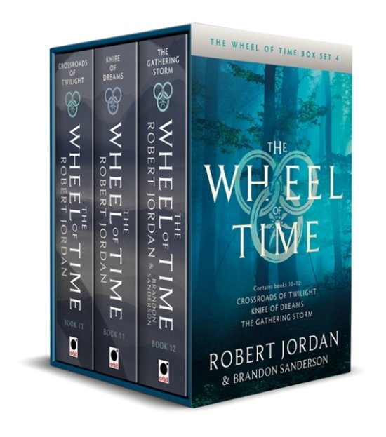 Cover for Robert Jordan · The Wheel of Time Box Set 4: Books 10-12 (Crossroads of Twilight, Knife of Dreams, The Gathering Storm) - Wheel of Time Box Sets (Bog) (2022)