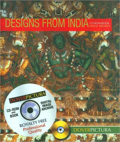 Cover for Dover · Designs from India - Dover Pictura Electronic Clip Art (Book) (2007)