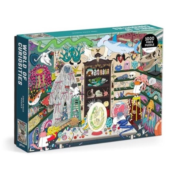 Cover for Galison · World of Curiosities 1000 Piece Puzzle (SPEL) (2024)
