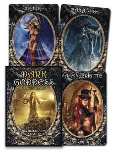 Cover for Barbara Meiklejohn-Free · Dark Goddess Oracle Cards (Cards) (2018)