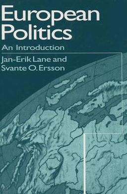 Cover for Jan-Erik Lane · European Politics: An Introduction (Hardcover Book) (1996)